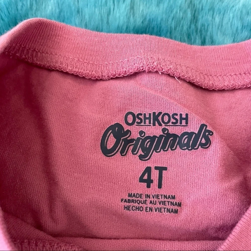 OshKosh B’gosh Long Sleeve Graphic Tee Size 4T